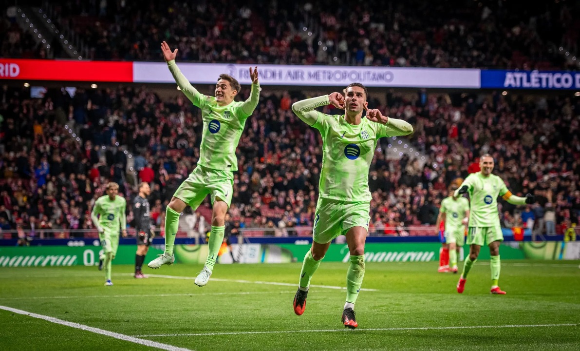 Hasil Liga Spanyol: Menang Dramatis Kontra Atletico Madrid, Barcelona Kudeta Real Madrid - Portal JTV